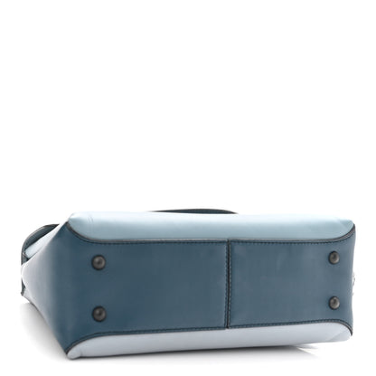 Bottega Veneta Nappa Small Piazza Bag Blue 4 of 9