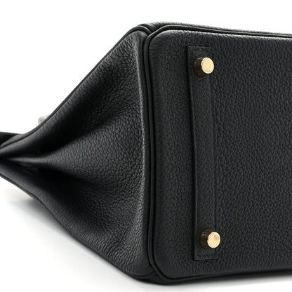 Hermes Togo Birkin 30 Black 9 of 13