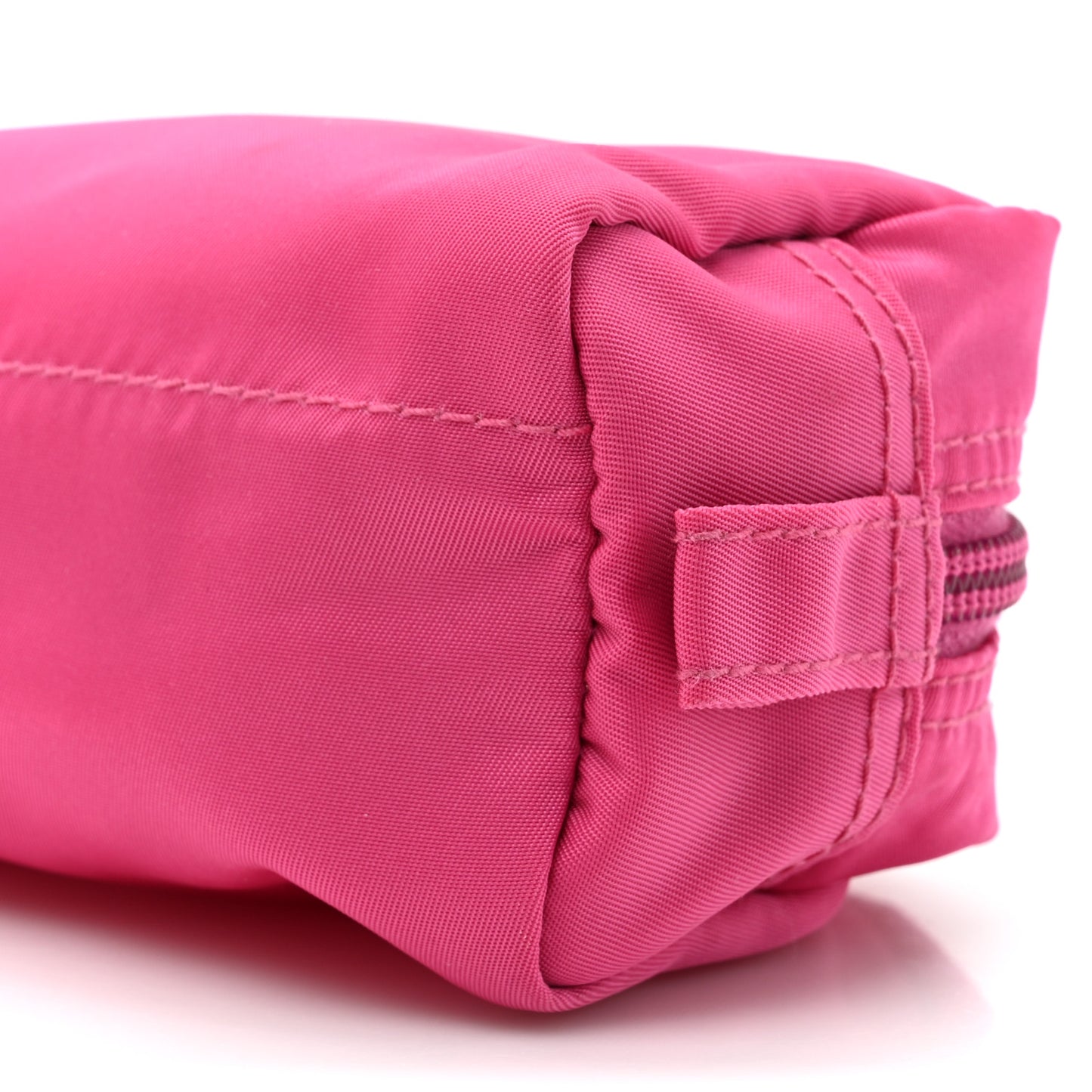 Nylon Vela Cosmetic Pouch Fuxia