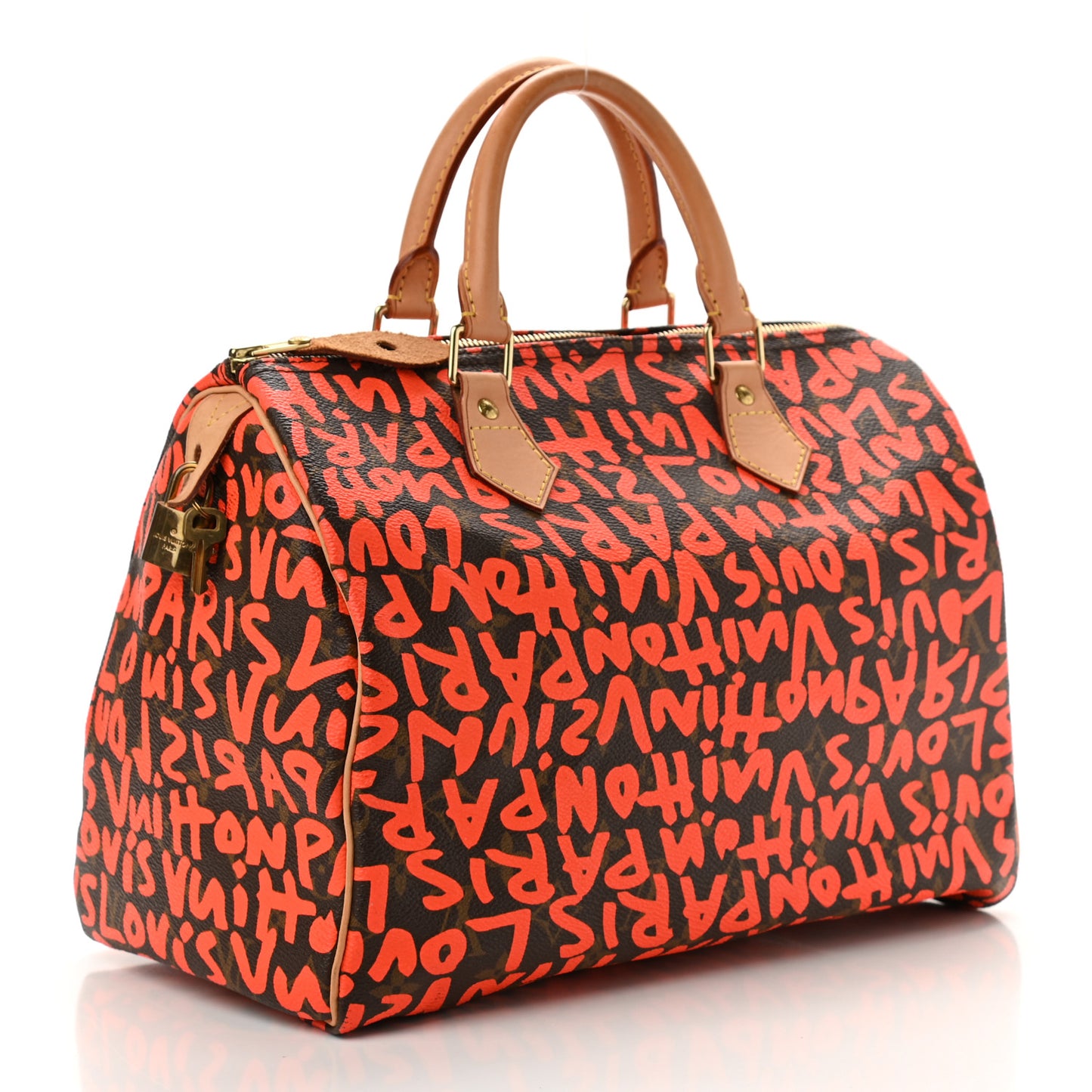 Monogram Graffiti Speedy 30 Orange