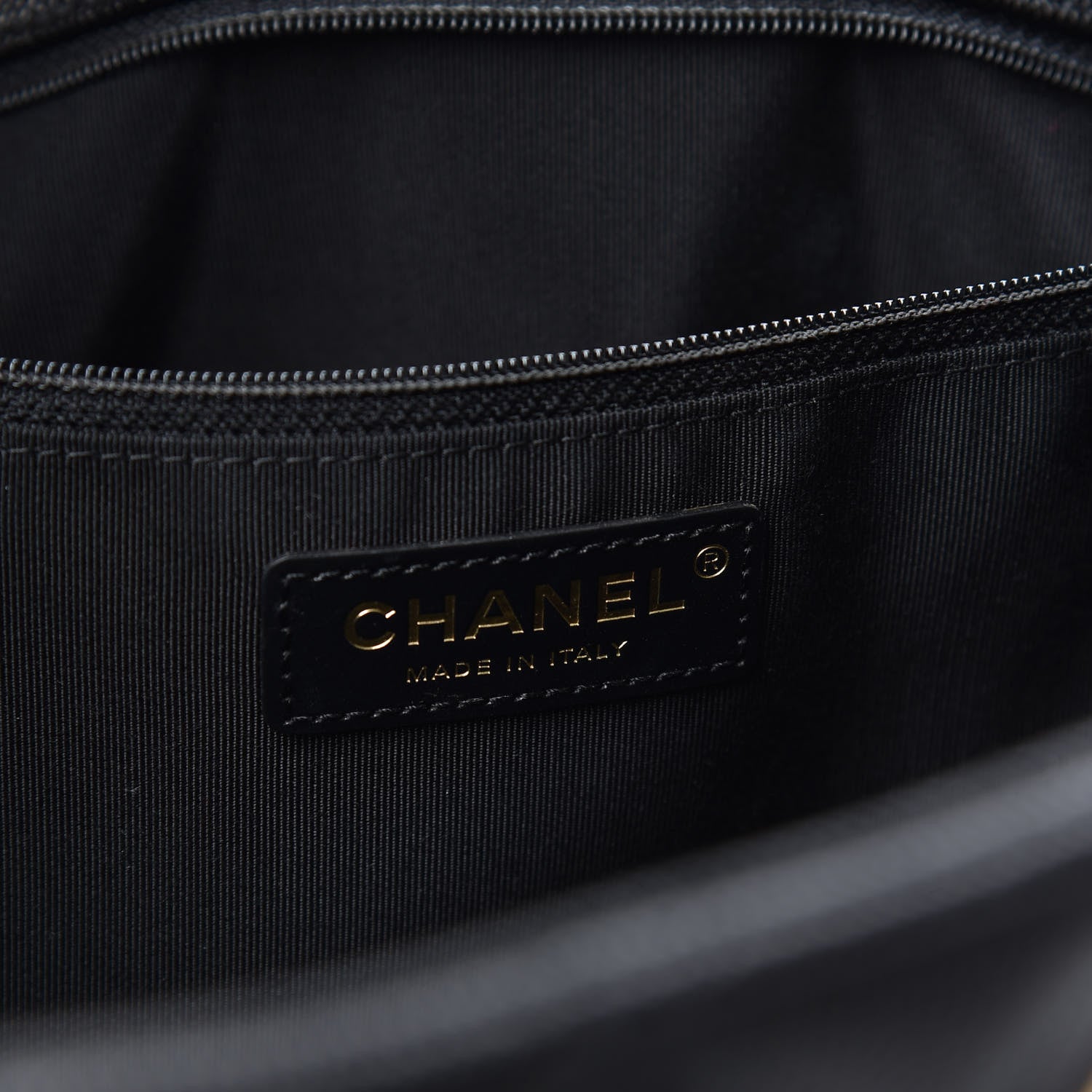 Chanel Caviar Quilted Large Shopping Tote Black 6 of 10