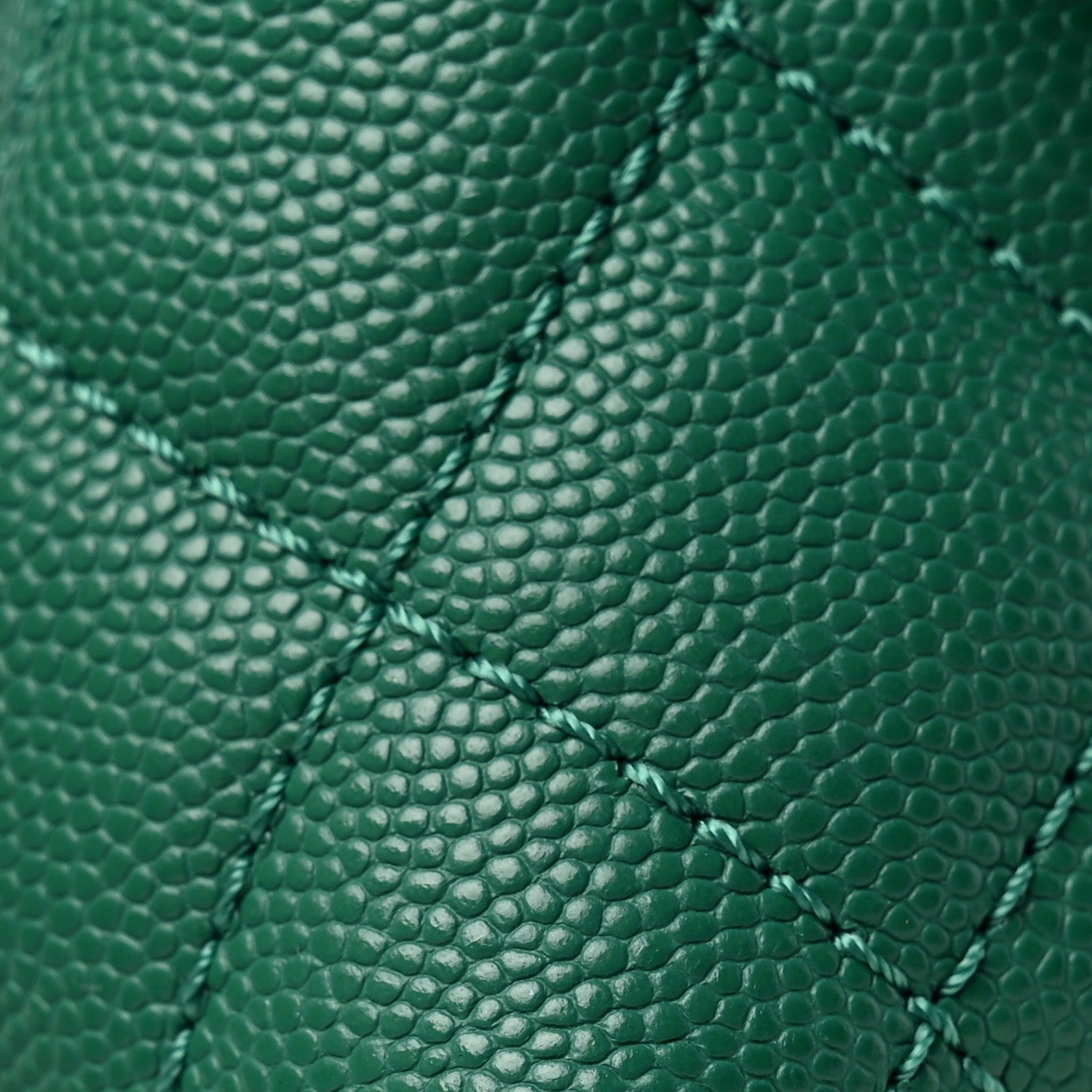 Chanel Caviar Quilted Mini Coco Handle Flap Green 12 of 12
