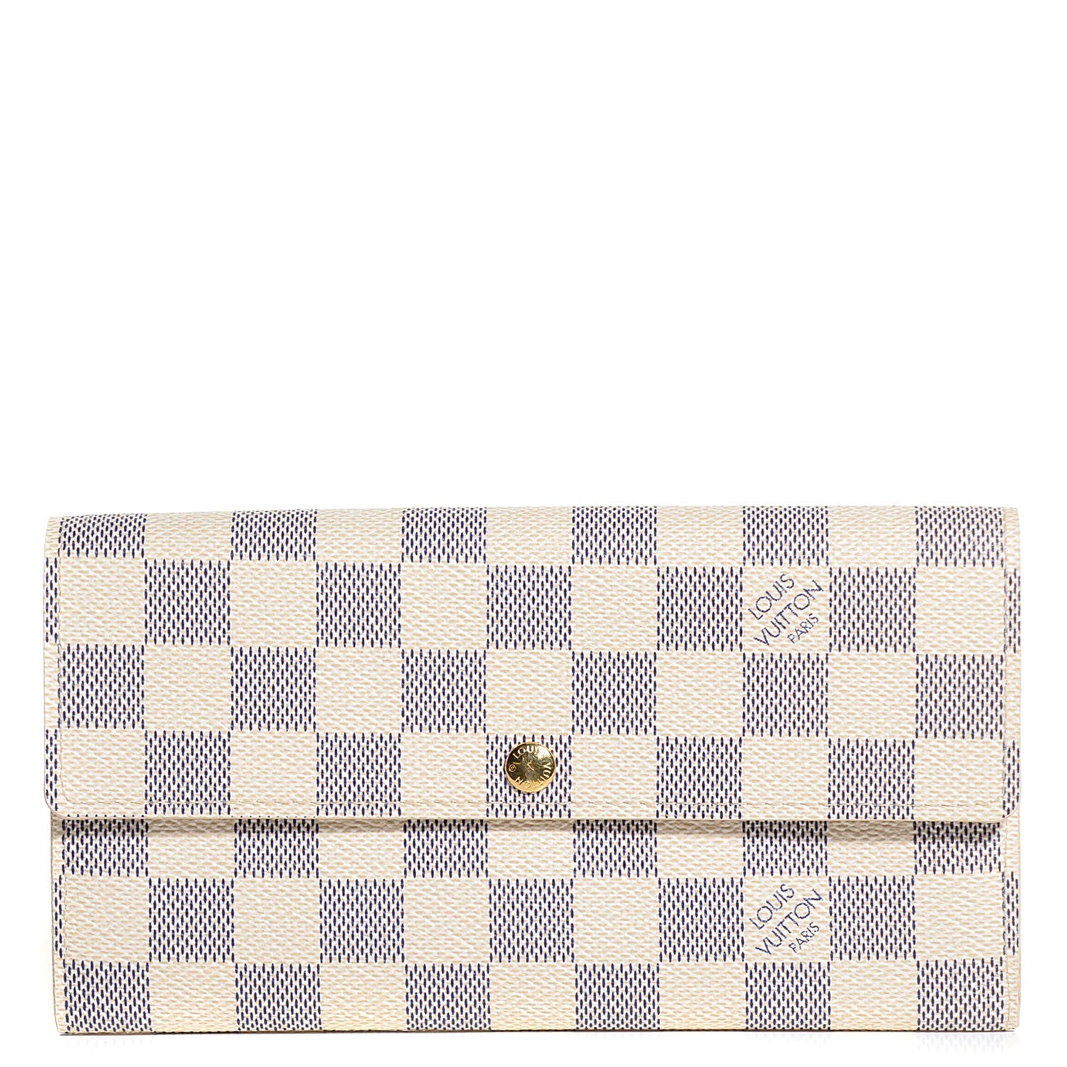 Louis Vuitton Damier Azur Sarah Wallet 1 of 7