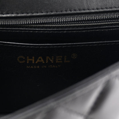 Chanel Lambskin Quilted Hollywood Charms Mini Rectangular Flap Black 6 of 11