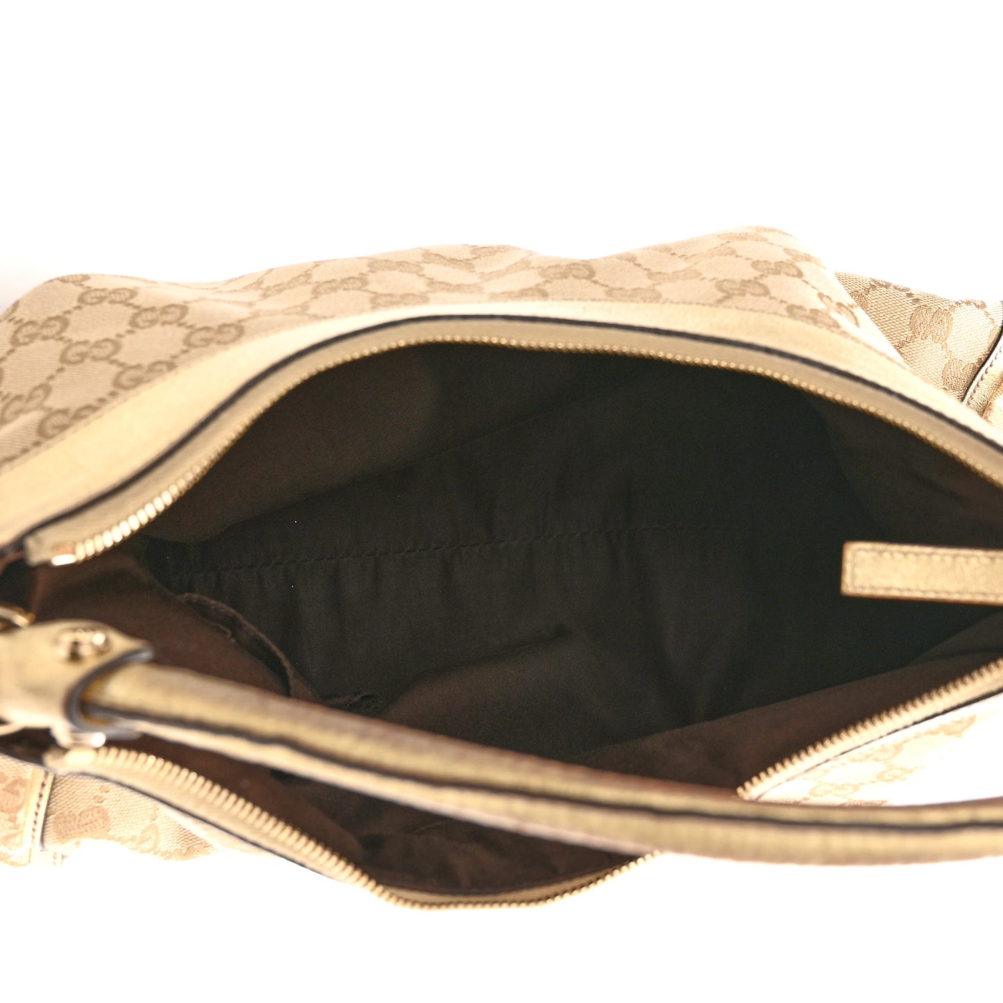 Monogram Large D Gold Hobo Gold