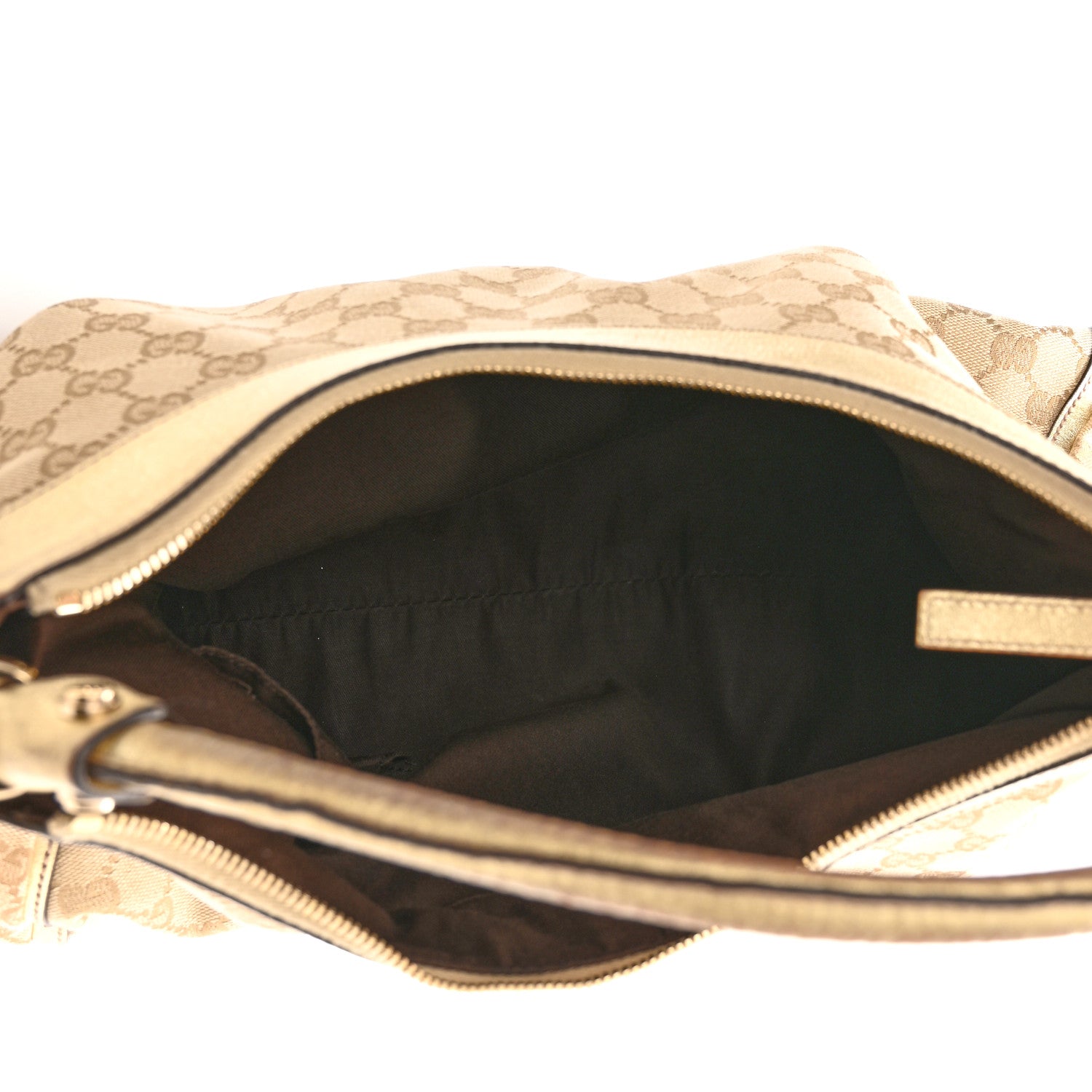 Gucci Monogram Large D Gold Hobo Gold 5 of 13