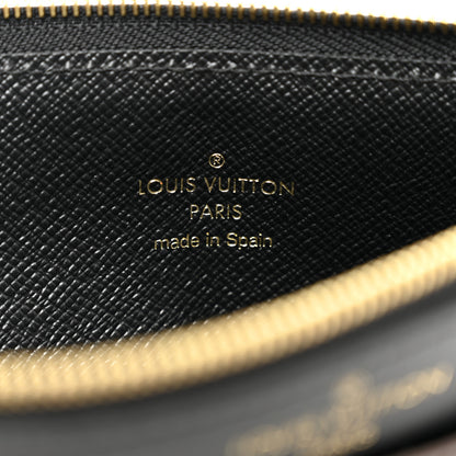 Louis Vuitton Monogram Slim Purse Black 6 of 8