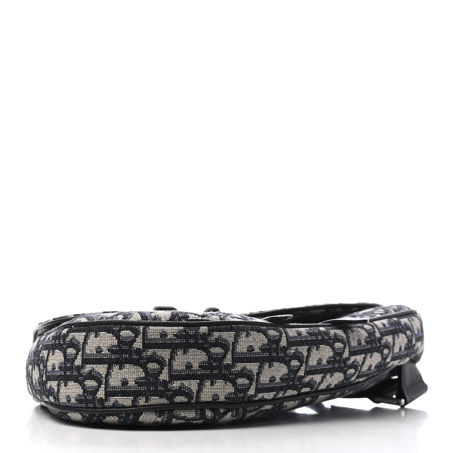 Oblique Mens Saddle Bag Blue