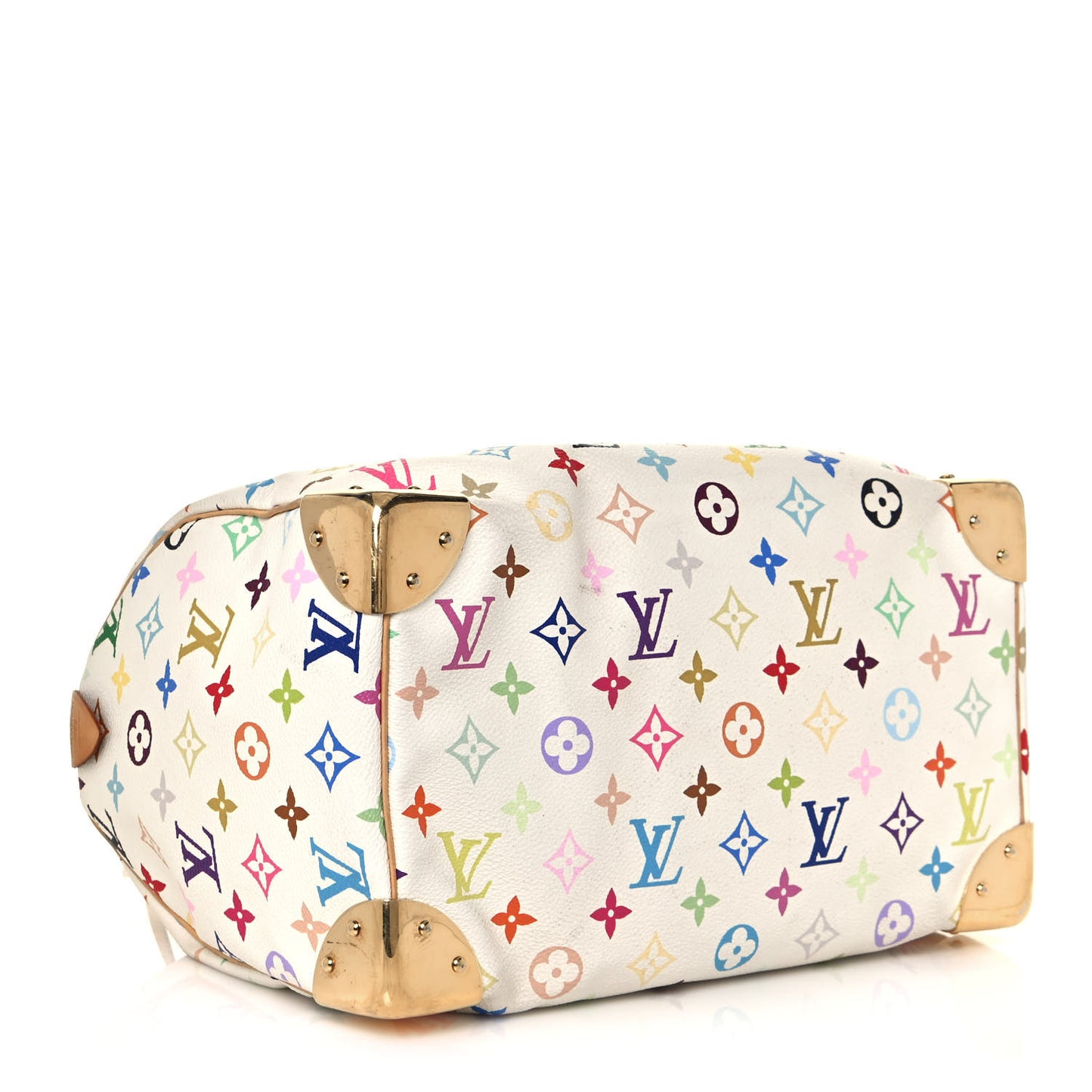 Monogram Multicolor Speedy 30 White