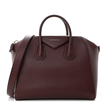 Givenchy Sugar Goatskin Medium Antigona Oxblood 1 of 14