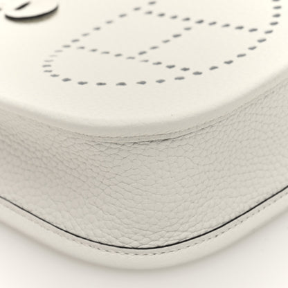 Hermes Taurillon Clemence Amazone Evelyne TPM New White 9 of 11