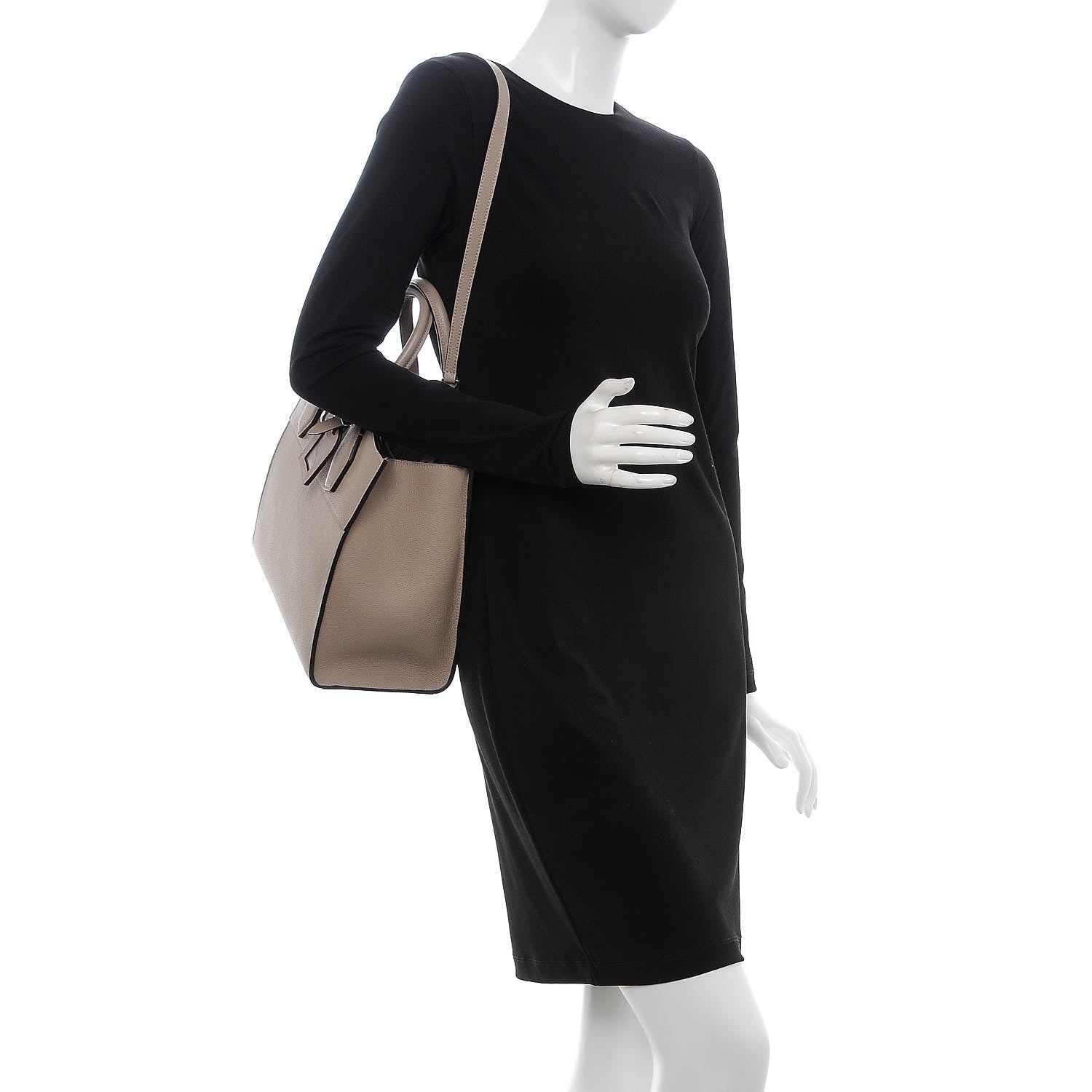 Louis Vuitton Taurillon City Steamer MM Galet 2 of 9
