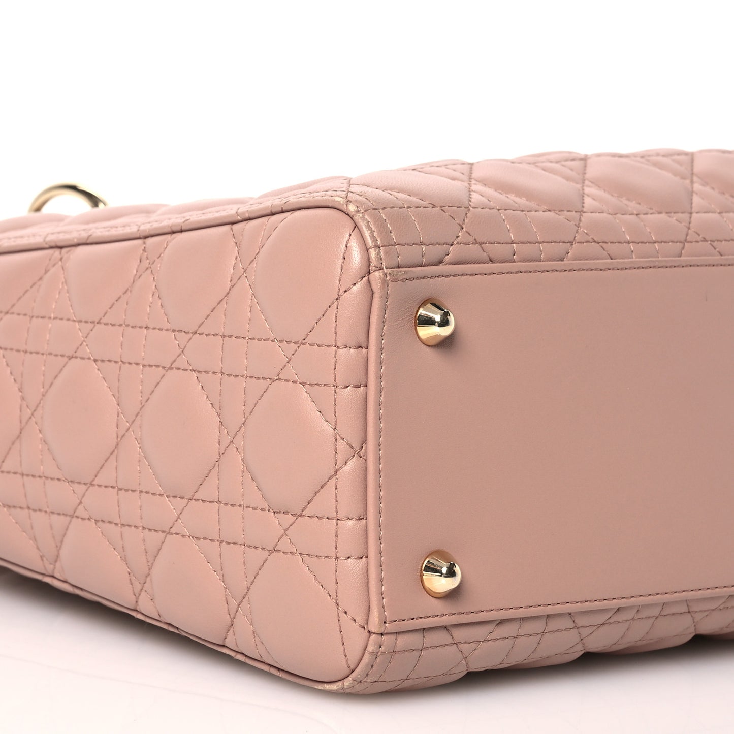 Lambskin Cannage Large Lady Dior Beige