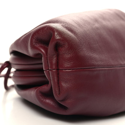 Bottega Veneta Butter Calfskin The Mini Pouch Bordeaux 9 of 10