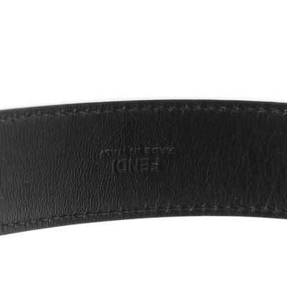 Fendi Vitello Glacier Utility Belt Pouch 85 34 Black 5 of 8