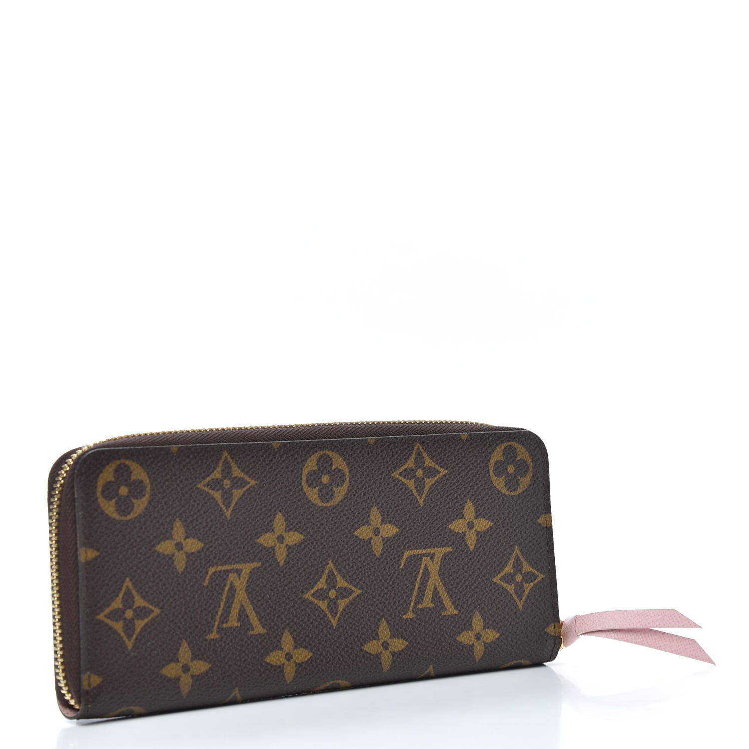 Louis Vuitton Monogram Clemence Wallet Rose Ballerine 3 of 6