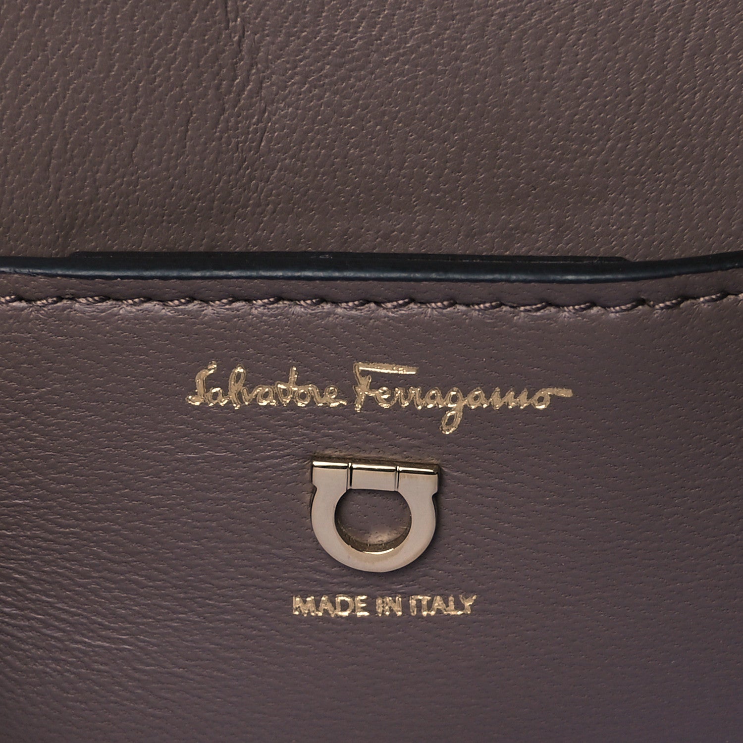 Salvatore Ferragamo Calfskin Suede Margot Top Handle Satchel Tan 6 of 11