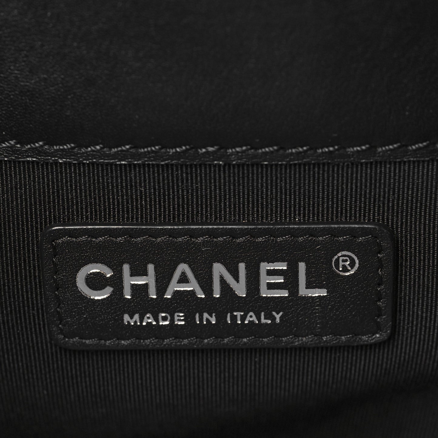 Patent Quilted Reverso Boy Tote Black