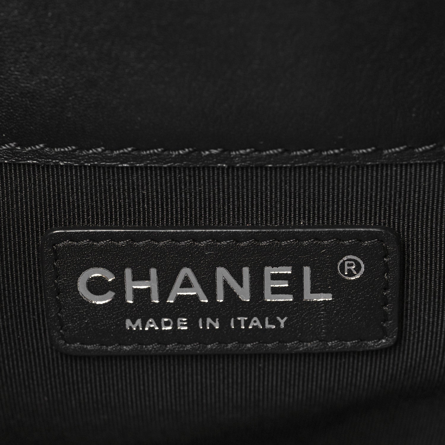Chanel Patent Quilted Reverso Boy Tote Black 6 of 9