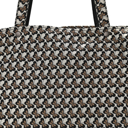 Bottega Veneta Nappa Nylon Medium Reversible Butterfly Shoulder Bag Black Cement 10 of 15