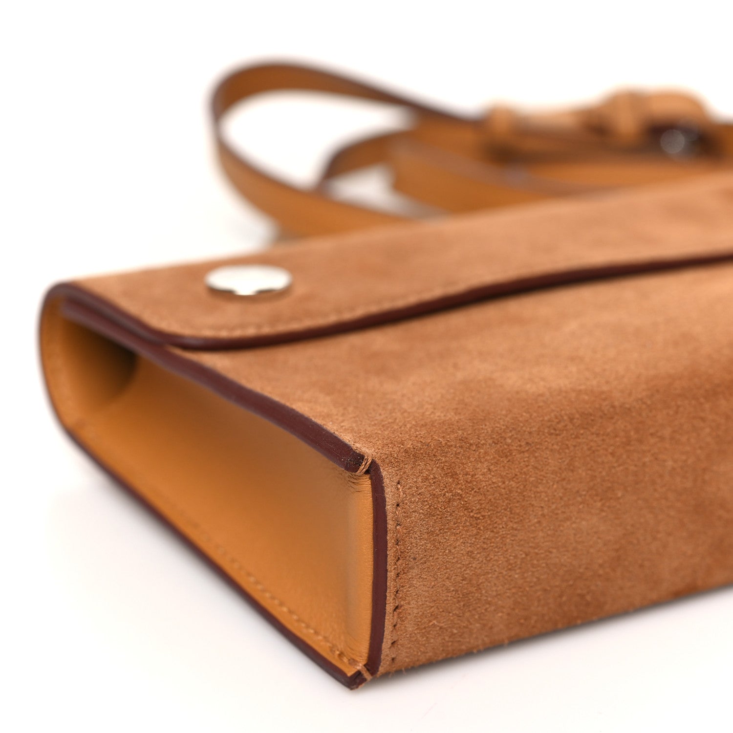 Hermes Veau Grizzly Swift Hermesnap Wallet Sesame 8 of 10