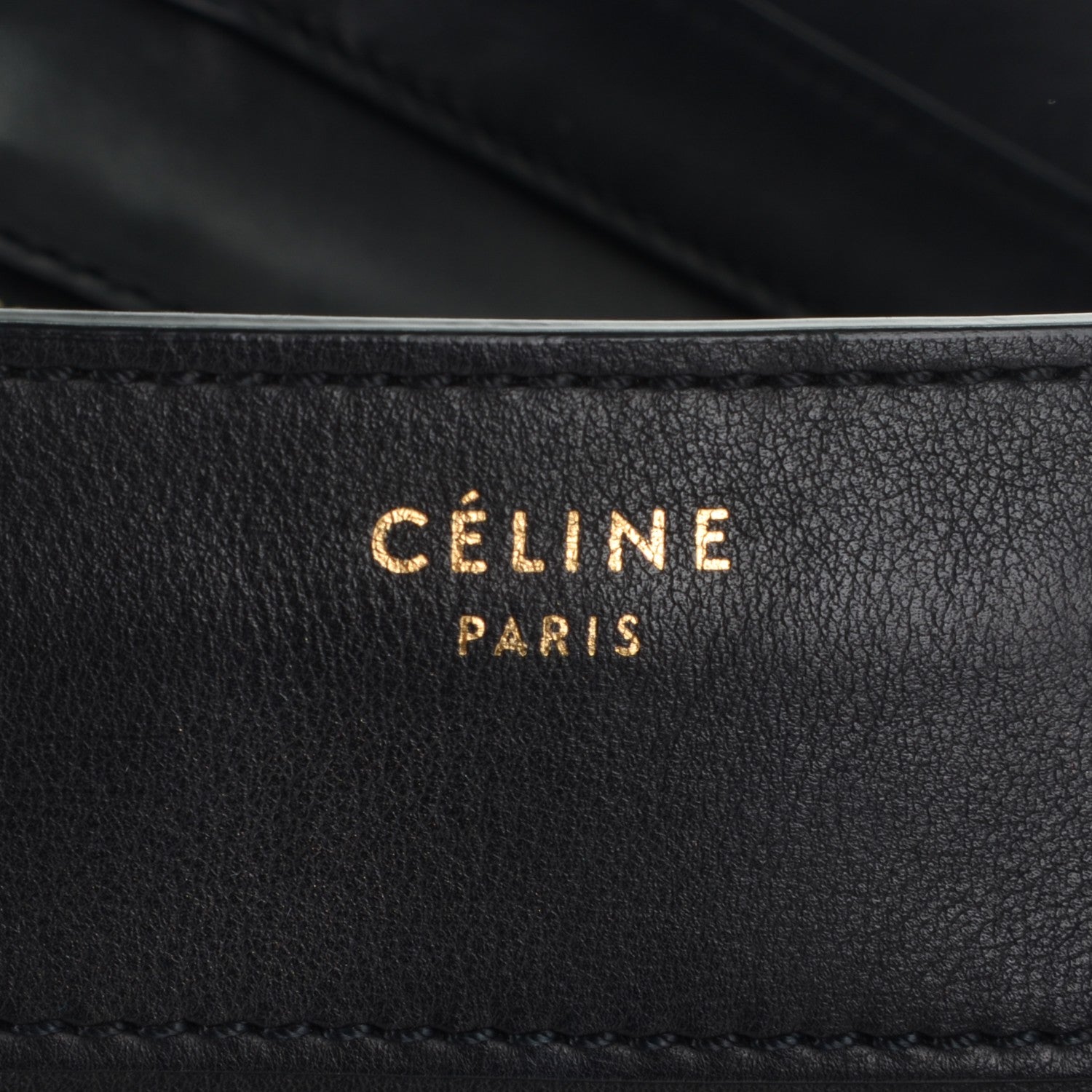 Celine Smooth Calfskin Mini Luggage Black 6 of 8