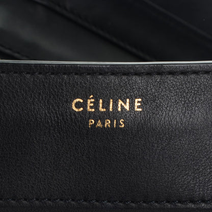 Celine Smooth Calfskin Mini Luggage Black 6 of 8