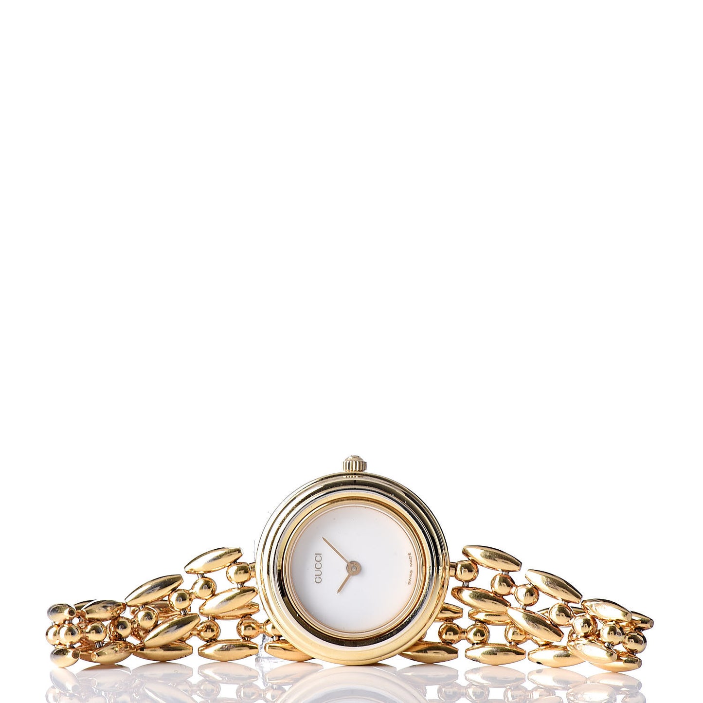 Stainless Steel 26mm Rice Link Interchangeable Bezel Quartz Watch