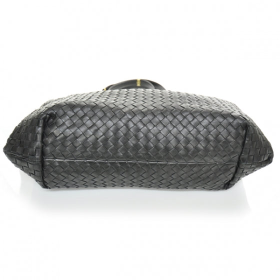 Bottega Veneta Nappa Intrecciato Large Capri Tote Nero 4 of 11