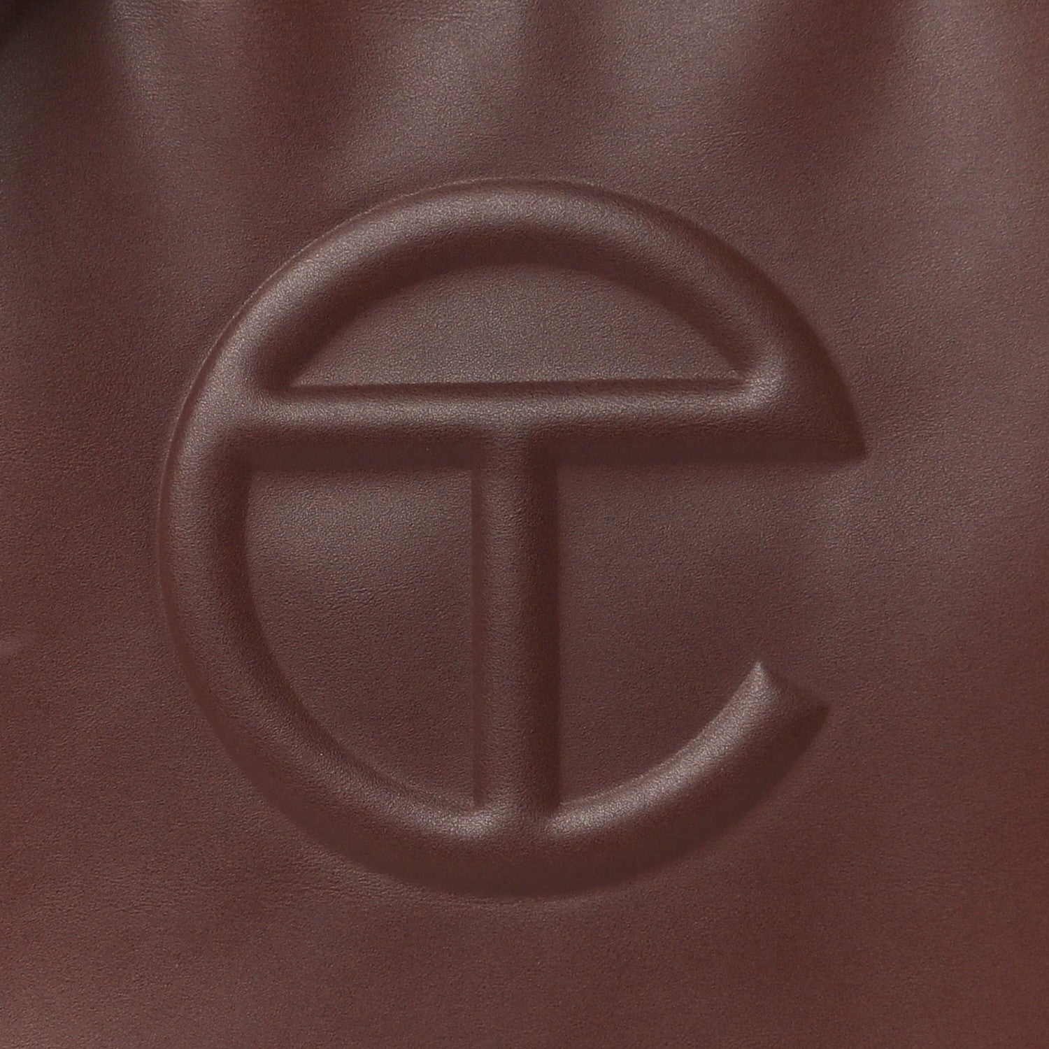 Telfar Vegan Leather Medium Shopping Bag Chocolate 8 of 10