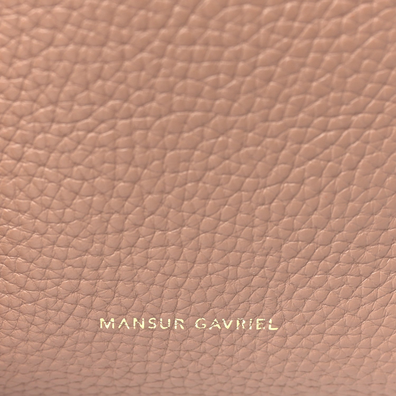 Mansur Gavriel Pebbled Calfskin Soft Mini Bucket Bag Biscotto 6 of 9