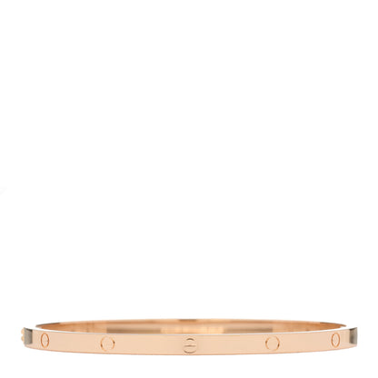 Cartier 18K Pink Gold Small LOVE Bracelet 18 2 of 8