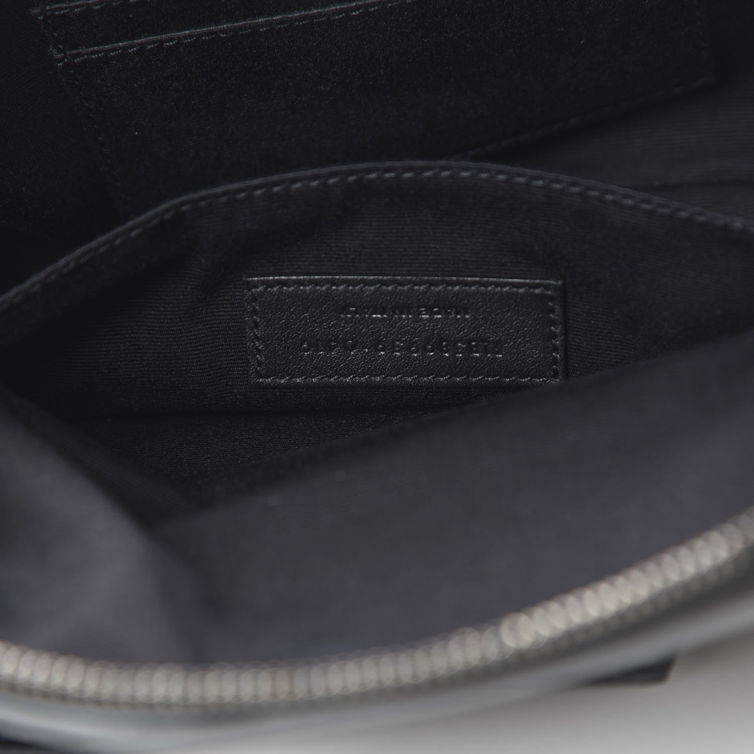 Saint Laurent Calfskin Monogram Belt Bag Black 6 of 11