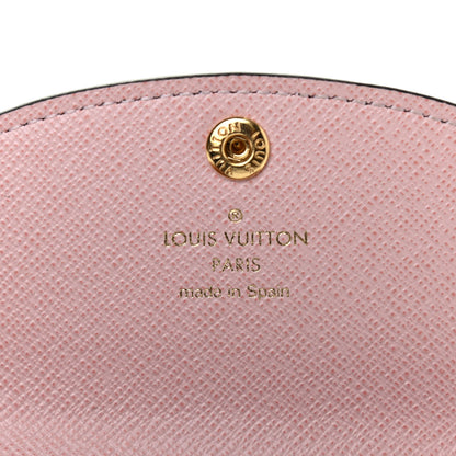 Louis Vuitton Damier Ebene Rosalie Coin Purse Rose Ballerine 6 of 7