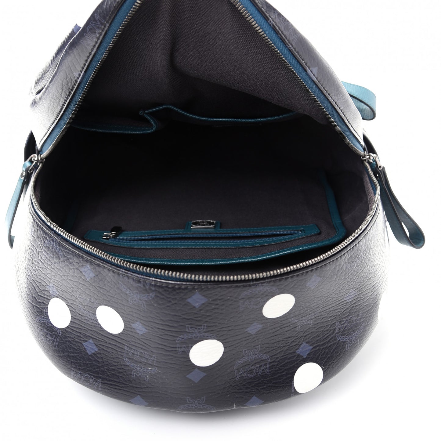 Wrinkled Visetos Small Craig & Karl Beyond Snowdome Backpack Black