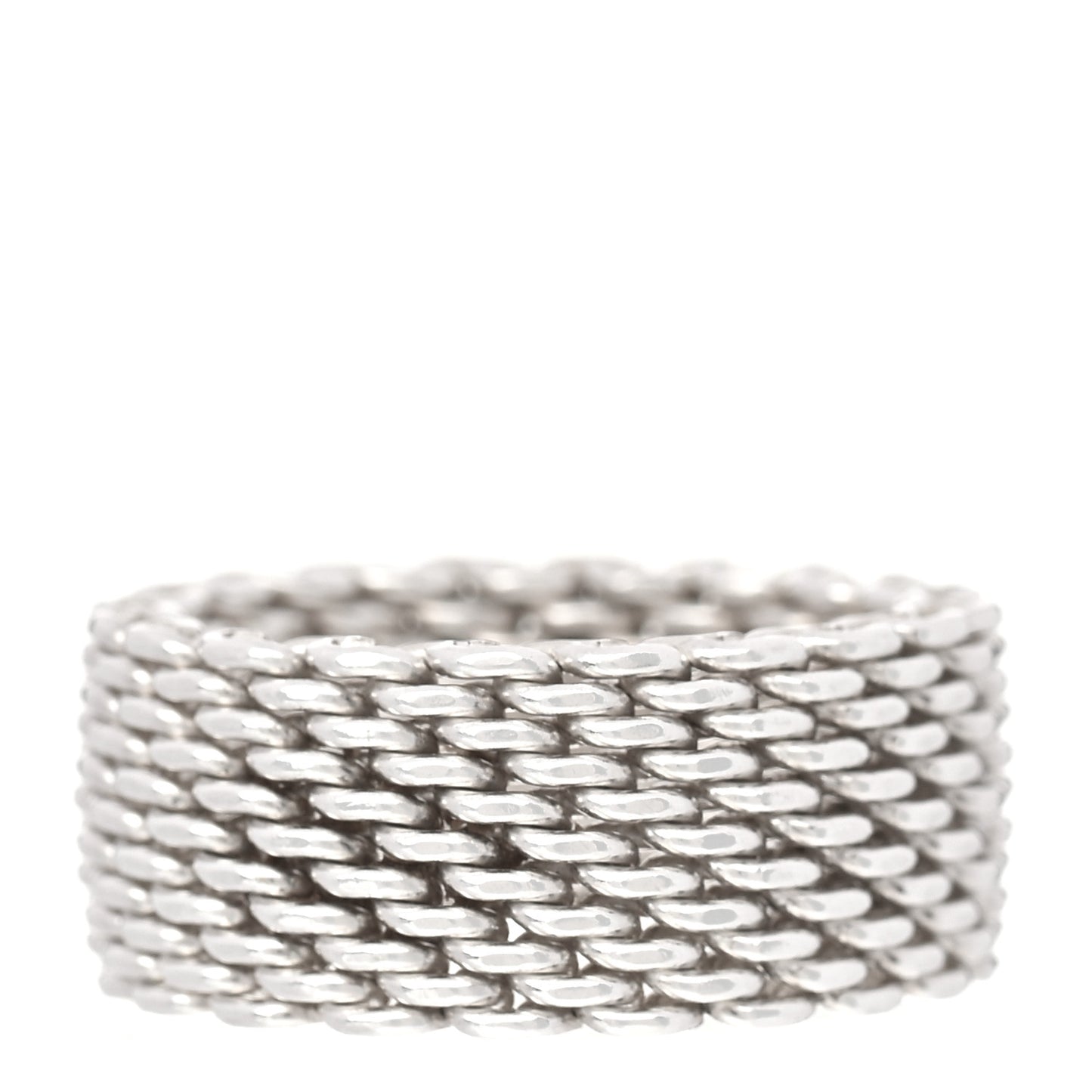 Sterling Silver Somerset Mesh Ring 57 8