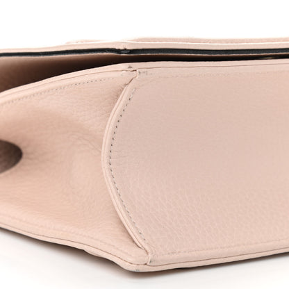 Christian Dior Grained Calfskin Cannage Medium Diorama Flap Bag Rose Poudre 9 of 10