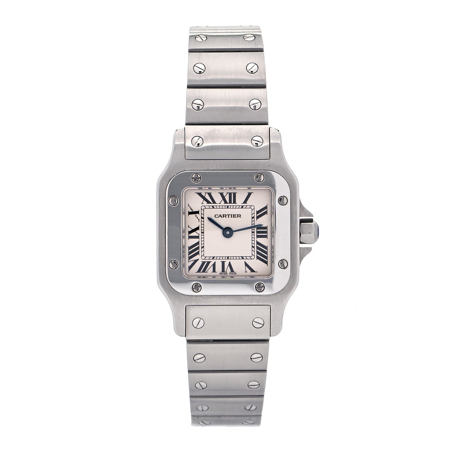 Cartier Stainless Steel 24mm Santos de Cartier Galbee Quartz Watch 1 of 5
