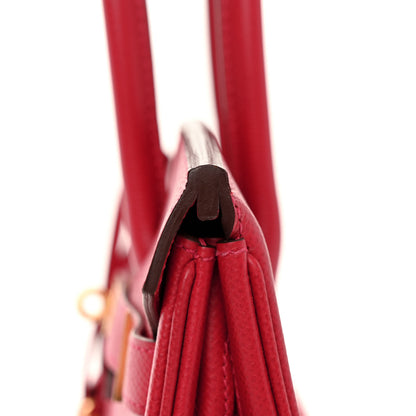 Hermes Epsom BIRKIN 30 Rouge Casaque 22 of 26
