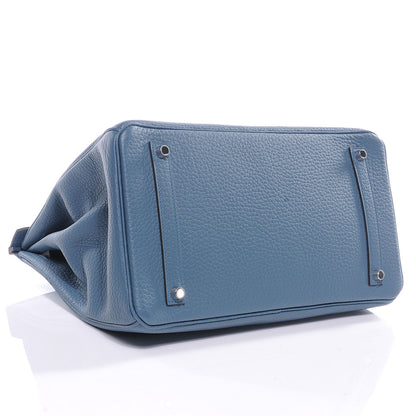 Hermes Fjord Birkin 35 Bleu Tempete 3 of 9