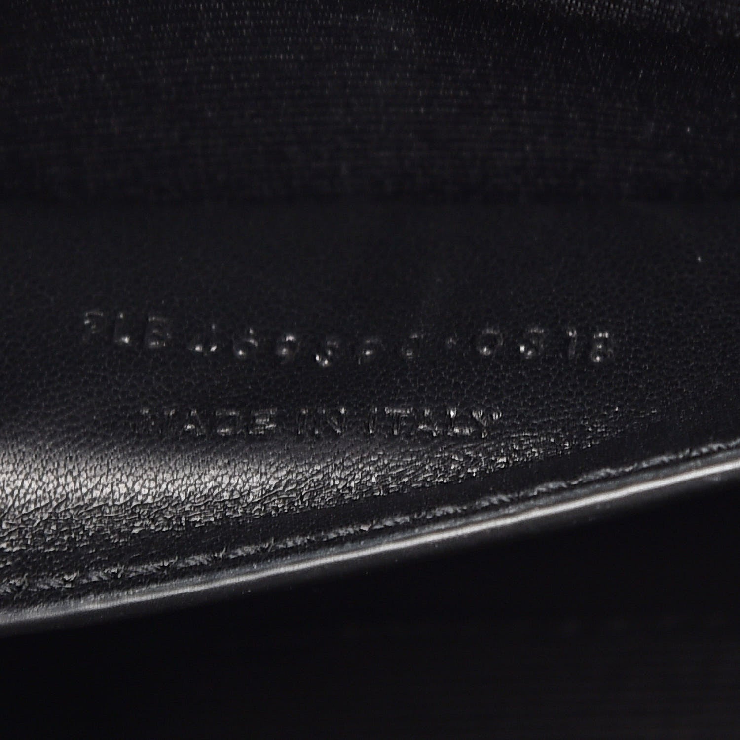 Saint Laurent Grain De Poudre Small Monogram Kate Satchel Black 10 of 10