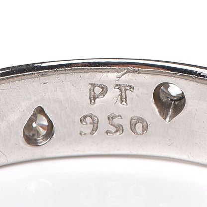 Tiffany Platinum Diamond 4mm Etoile Band Ring 50 5.5 5 of 5