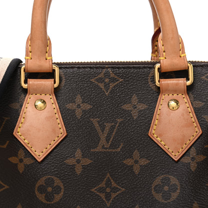 Louis Vuitton Monogram Speedy Bandouliere 20 Black 7 of 9