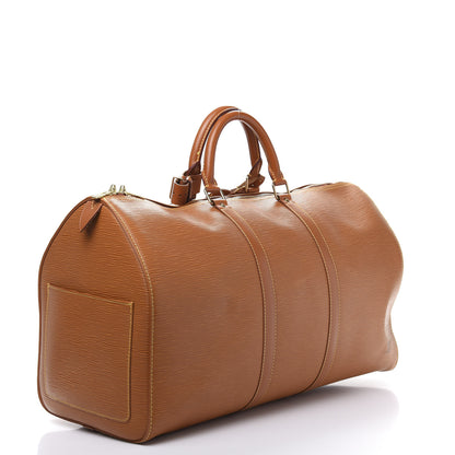 Louis Vuitton Epi Keepall 50 Cipango 2 of 14