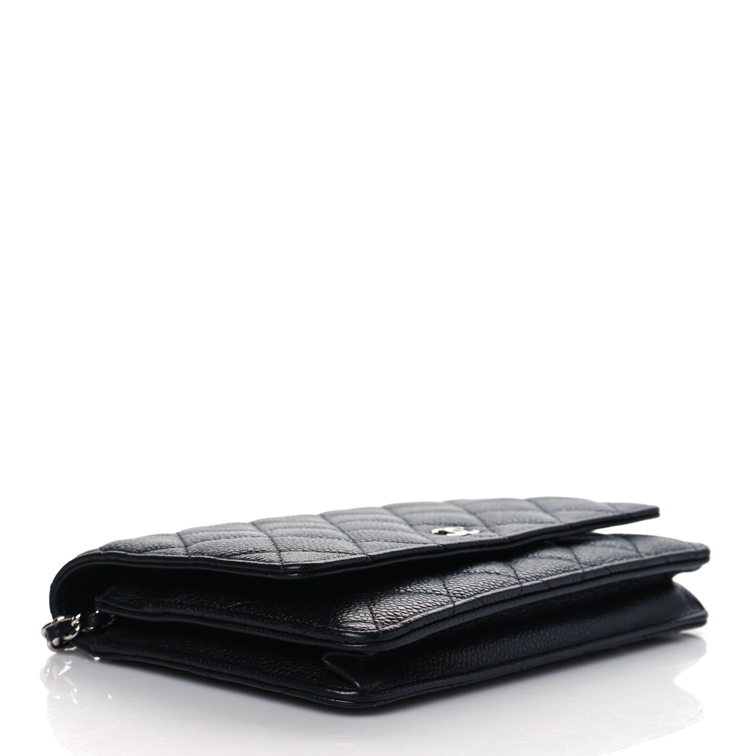 Chanel Caviar Quilted Wallet On Chain WOC Black 7 of 19