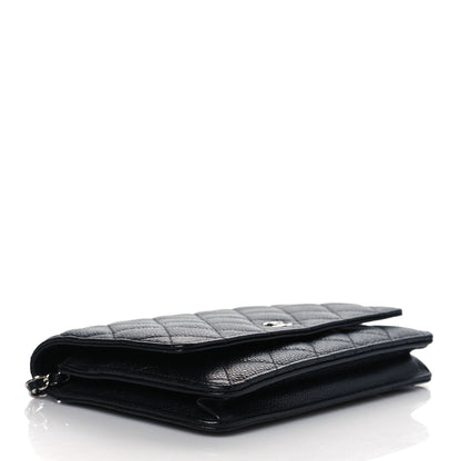 Chanel Caviar Quilted Wallet On Chain WOC Black 7 of 19