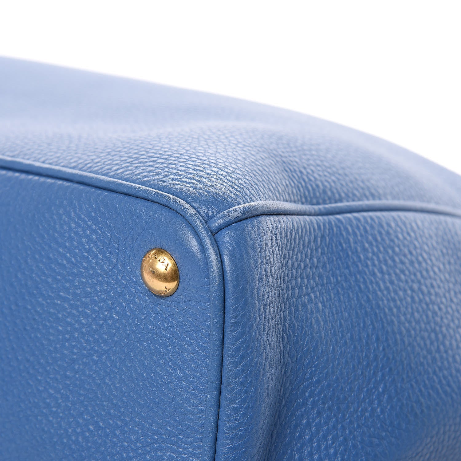 Prada Vitello Daino Tote Cobalto 11 of 21