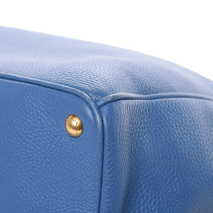 Prada Vitello Daino Tote Cobalto 11 of 21