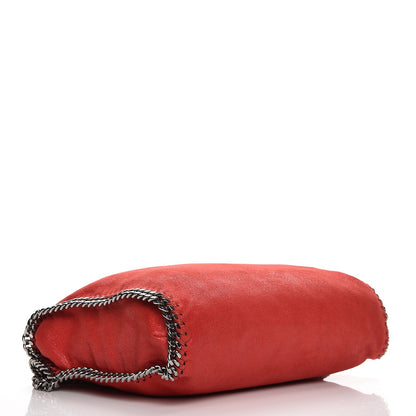 Stella McCartney Shaggy Deer Falabella Fold Over Tote Cherry 4 of 8