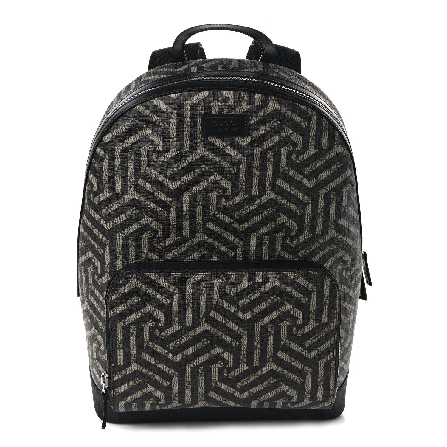 Gucci GG Supreme Monogram Caleido Medium Day Backpack Black 1 of 11